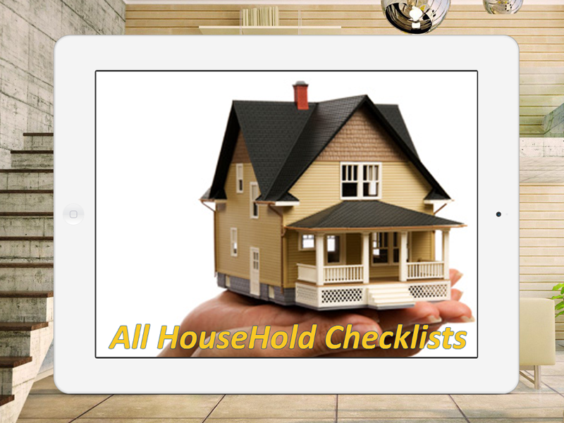 All Household Checklists 1.18 full